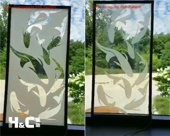 Gwydr Smart Electrochromig